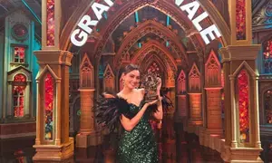 Bigg Boss OTT 3: Sana Maqbul lifts the winners trophy, takes home Rs 25 L