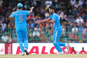 1st ODI: Nissanka, Wellalage fifties carry Sri Lanka to 230/8 against India