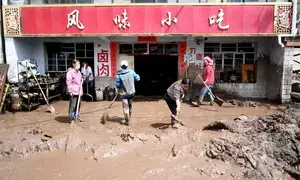 Two killed, 12 missing after flash flood, mudslide in China