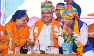 Taking everyone along not easy, Vasundhara Rajes advice to new Raj BJP chief