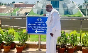 Former PM Deve Gowda visits Pradhanmantri Sangrahalaya, gets emotional