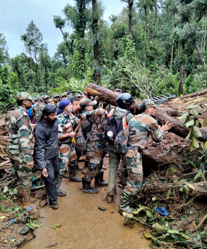 Race against time: Desperate searches for missing persons continue in Wayanad