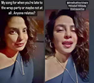 Priyanka Chopras ‘The Bluff’ wrap up party reminds her of ‘Maine Pyar Kiya’