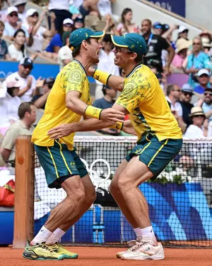 Paris Olympics: Matthew Ebden/John Peers dig deep for gold in mens doubles Paris Olympics: Matthew Ebden/John Peers dig deep for gold in mens doubles
