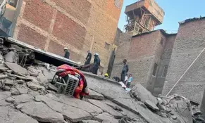 Cairo: One killed, seven wounded in building collapse