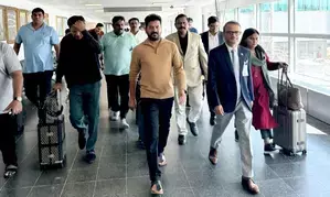 Telangana CM begins US visit to attract investment