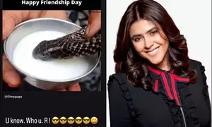 Ektaa Kapoor shares cryptic Friendship Day post about a snake in  disguise of a friend