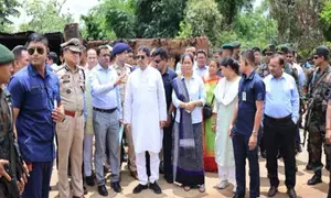 Tripura CM announces relief package for states violence-hit Ganda Twisa area