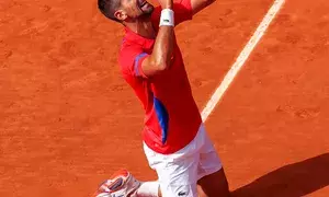Paris Olympics: Djokovic clinches career Golden Slam with straight sets victory over Alcaraz