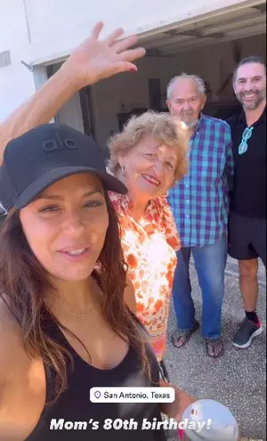 Eva Longoria celebrates her mom’s 80th bday in style, takes her out for lunch