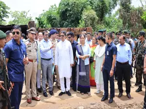 Tripura CM announces relief package for states violence-hit Ganda Twisa area