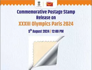 Centre to celebrate Paris Olympics with commemorative postage stamps