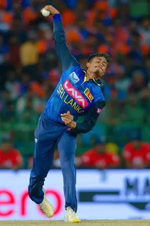 2nd ODI: Vandersay’s six-fer takes Sri Lanka to 32-run win over India; go 1-0 up in series 2nd ODI: Vandersay’s six-fer takes Sri Lanka to 32-run win over India; go 1-0 up in series