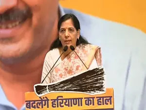 AAP will develop Haryana on the lines of Delhi, says Arvind Kejriwals wife Sunita