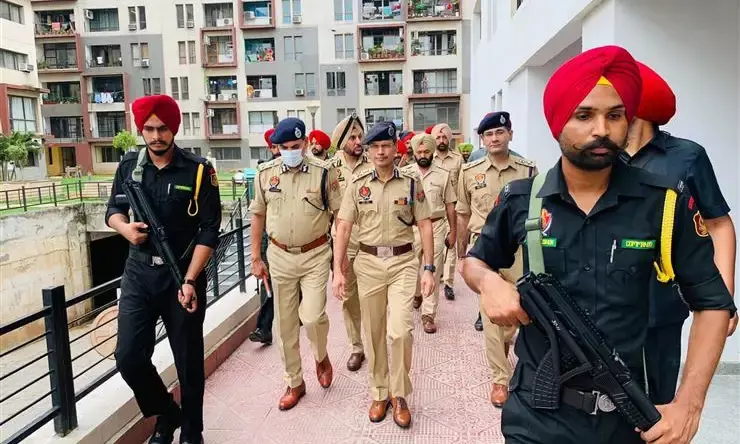 Punjab Police Conducts Massive Security Sweep at Court Complexes Ahead of Independence Day Punjab Police Conducts Massive Security Sweep at Court Complexes Ahead of Independence Day