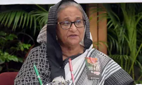 Sheikh Hasina Landed at Hindon Air Base in Ghaziabad