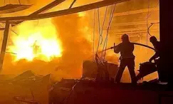 Multiple explosions heard in Kiev