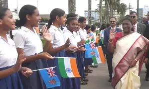 Great feeling: Prez Murmu lauds Indian diaspora in Fiji