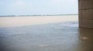 Alarming rise in Gangas water level in Bihar due to heavy rain Alarming rise in Gangas water level in Bihar due to heavy rain