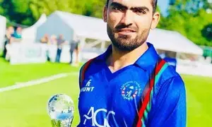 Afghanistan batter Ihsanullah Janat hadned 5-year ban for anti-corruption code breach