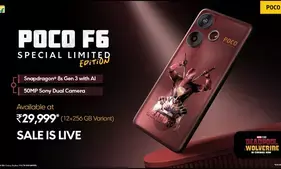 POCO F6 Deadpool and Wolverine edition debuts in India for Rs 29,999