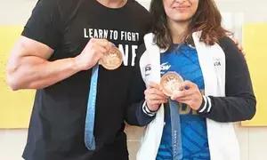 John Abraham meets double bronze medallist Manu Bhaker: She has made India proud