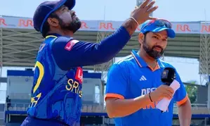 3rd ODI: Riyan handed debut, Rishabh comes in as Sri Lanka opt to bat against India