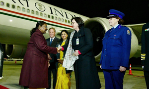 President Murmu arrives in New Zealand on second leg of three-nation visit