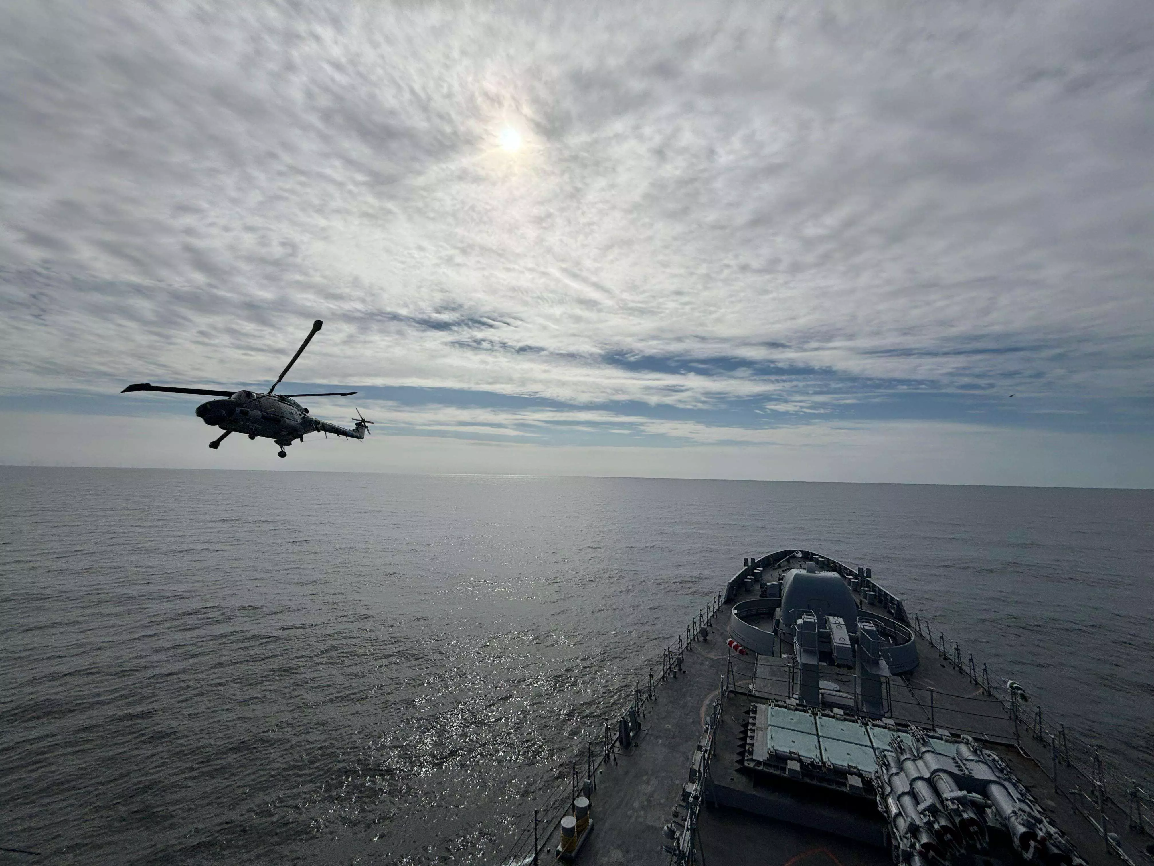 Indian Navys INS Tabar Conducts Joint Exercise with German Forces in North Sea Indian Navys INS Tabar Conducts Joint Exercise with German Forces in North Sea