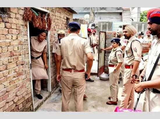 Punjab Police Launch Massive Anti-Drug Operation EAGLE-V Across State Punjab Police Launch Massive Anti-Drug Operation EAGLE-V Across State