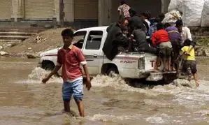 Kuwaits charity sends emergency aid package to flood victims in Yemen