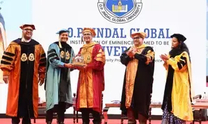 Constitution powerful tool to curb inequalities: CJI Chandrachud at 13th JGU Convocation