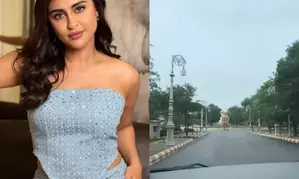 Krystle DSouza starts shooting for next project at Ramoji film city, gives a sneak peek