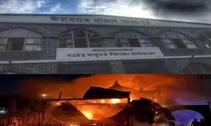 Cong seeks probe into blaze that gutted historic 109-year-old Kolhapur theatre