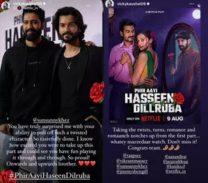 Vicky Kaushal is thrilled for brother Sunny’s performance in Phir Aayee Haseen Dilruba Vicky Kaushal is thrilled for brother Sunny’s performance in Phir Aayee Haseen Dilruba