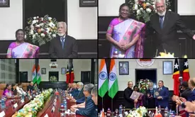 Prez Murmu holds bilateral talks with Timorese PM; addresses Indian diaspora