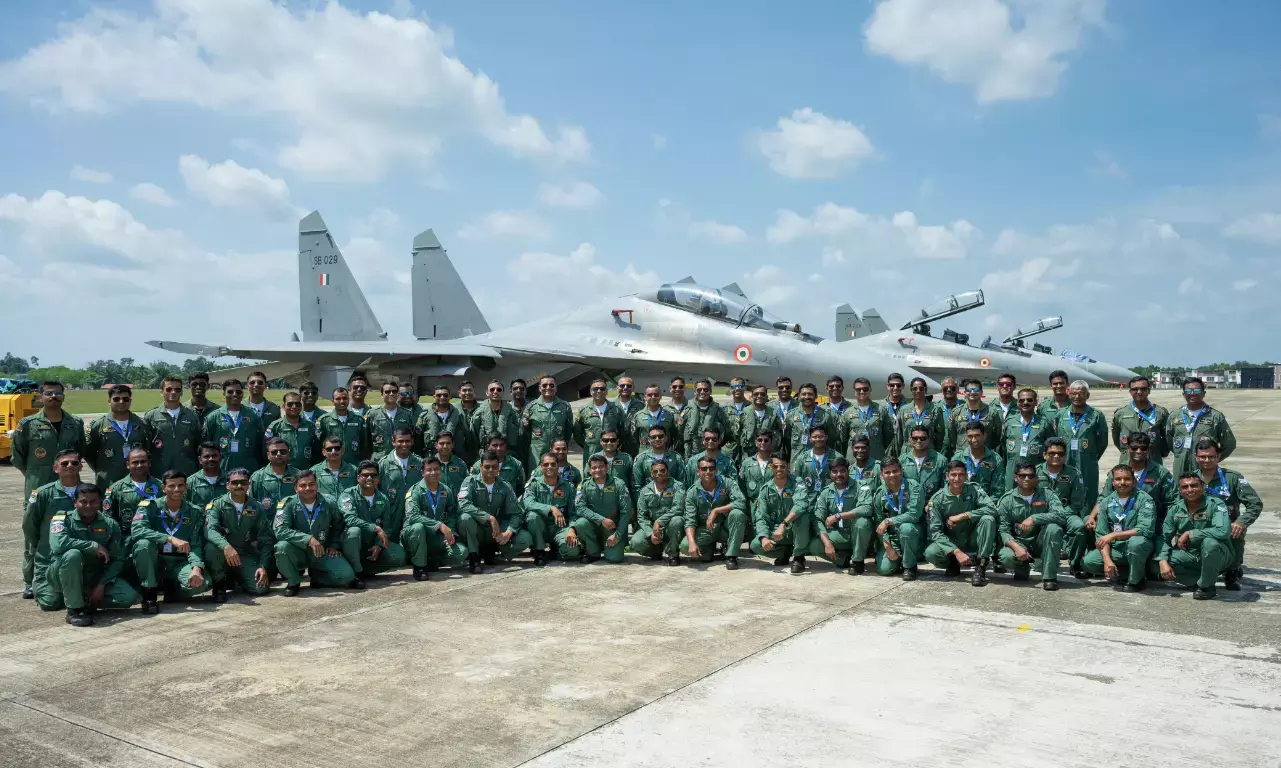 Indian Air Force Contingent Returns After Successful Exercise Udara Shakti 2024 in Malaysia