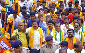 K’taka BJP’s 8-day padayatra demanding CMs resignation to conclude with public rally in Mysuru