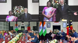 Prez Murmu holds bilateral talks with Timorese PM; addresses Indian diaspora