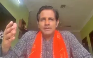 BJP spokesman Tuhin Sinha seeks clarity on Rahul Gandhis London meeting