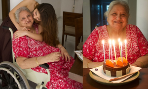 Yeh Hai Mohabbatein actress Aditi Bhatias grandmom turns 85, holds special party