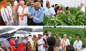 Farmers rejoice over launch of climate resilient varieties, share experience of meeting PM Modi