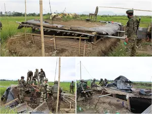 Army, BSF dismantle Kuki militants bunker in Manipur