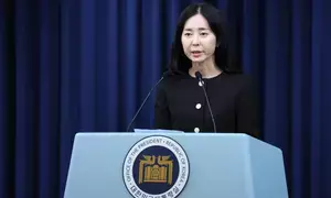 S. Korean Presidential office denounces Democratic Party for politicising officials death