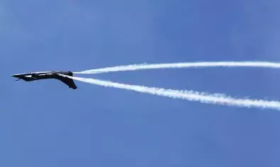 Two French Rafale fighter jets collide mid-air