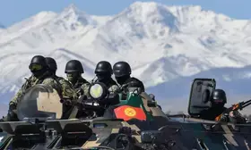 Tactical mini-drone crashes in Kyrgyzstan