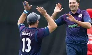Scotland include Charlie Cassell and Jasper Davidson for T20I series against Australia