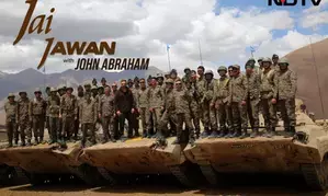 NDTVs Jai Jawan: John Abraham joins armed forces in heartfelt tribute in Ladakh