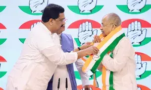 Ram Jatan Sinha joins Congress for third time