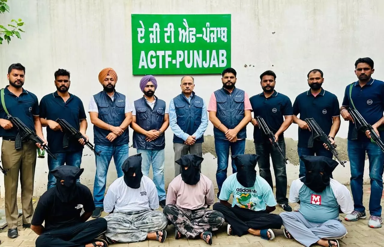 Punjab Police Thwarts Criminal Plot Ahead of Independence Day: Five Arrested in Major Anti-Gang Operation Punjab Police Thwarts Criminal Plot Ahead of Independence Day: Five Arrested in Major Anti-Gang Operation